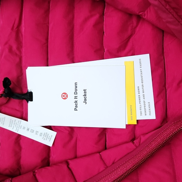 Nwt Lululemon Pack It Down Jacket - Picture 9 of 12